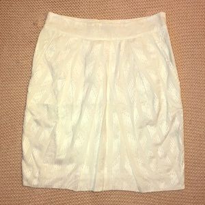 The Limited white pencil skirt XS